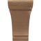 Ekena Millwork 12"W x 36"D x 24"H Classic Olympic Rough Cedar Woodgrain TimberThane Corbel, Primed Tan CORUR12X36X24OLYRCPR - alternate 2
